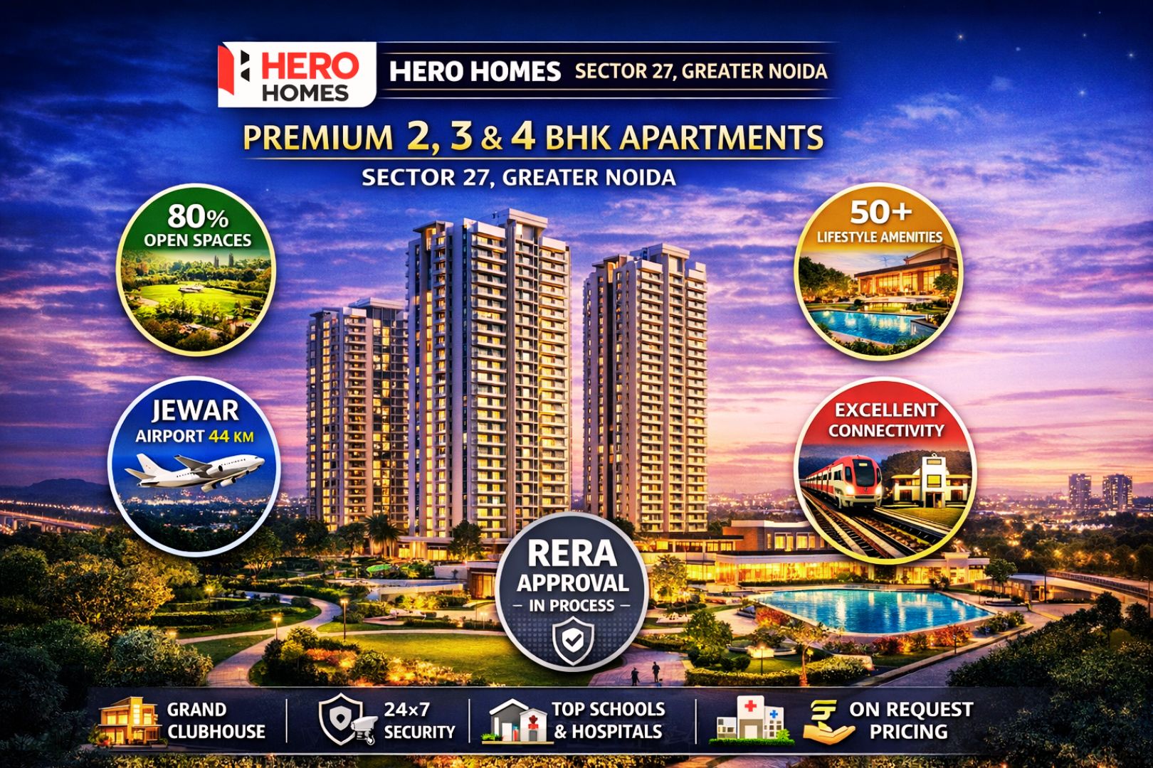 Hero Homes at Sector 27, Greater Noida