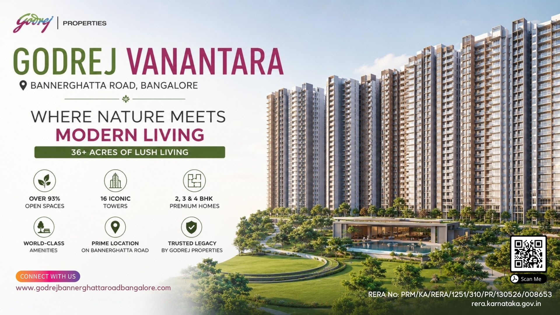 Godrej Vanantara at Bannerghatta Road, Bangalore