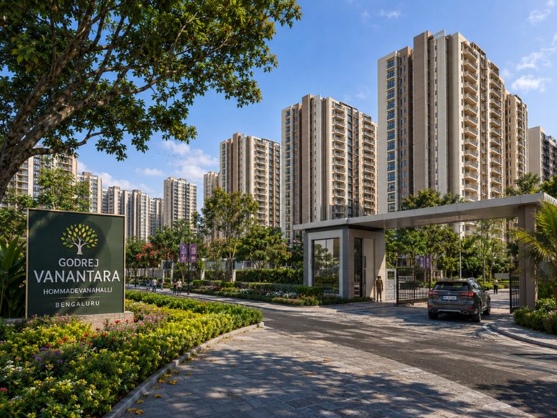 Godrej Vanantara Bannerghatta Road Bangalore at Hommadevanahal village